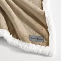 Eddie Bauer Solid Ultra Soft Plush Fleece Blanket