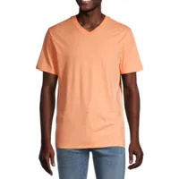 Arizona Mens Everyday Fit V Neck Short Sleeve T-Shirt