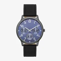 Mens Black Strap Watch Fmdjo257