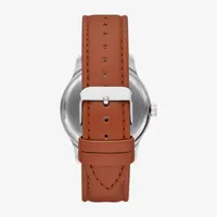 Opp Mens Brown Strap Watch Fmdjo258