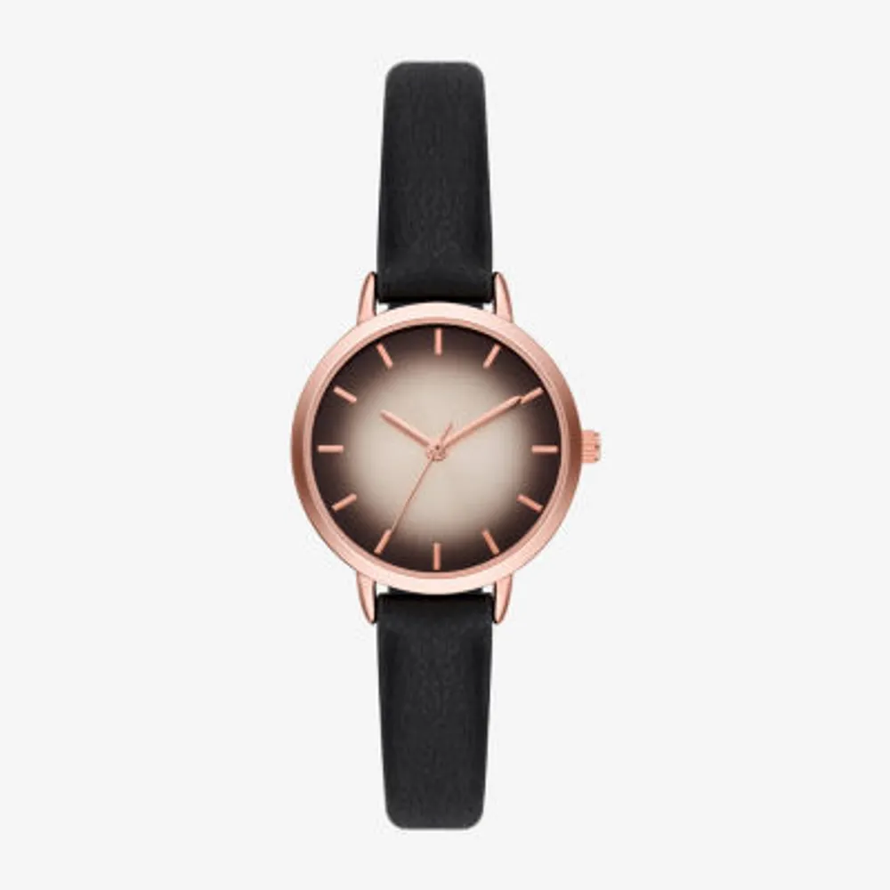 Womens Black Strap Watch Fmdjo263