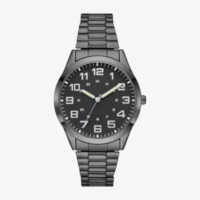 Mens Gray Stainless Steel Expansion Watch Fmdjo269