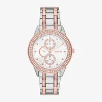 Geneva Geneva Ladies Womens Crystal Accent Two Tone Bracelet Watch Fmdjm265