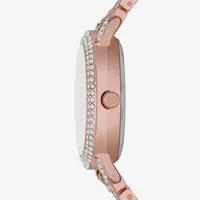 Geneva Geneva Ladies Womens Crystal Accent Rose Goldtone Bracelet Watch Fmdjm267