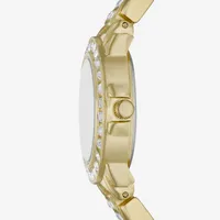 Geneva Geneva Ladies Womens Crystal Accent Gold Tone Bracelet Watch Fmdjm269