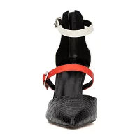 New York & Company Womens Jaelynn Pointed Toe Stiletto Heel Pumps