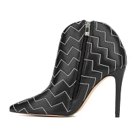 New York & Company Womens Yesenia Stiletto Heel Booties