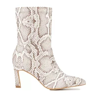New York & Company Womens Xandra Stiletto Heel Booties