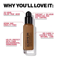 Smashbox Always On Skin-Balancing Foundation With Hyaluronic Acid + Adaptogens