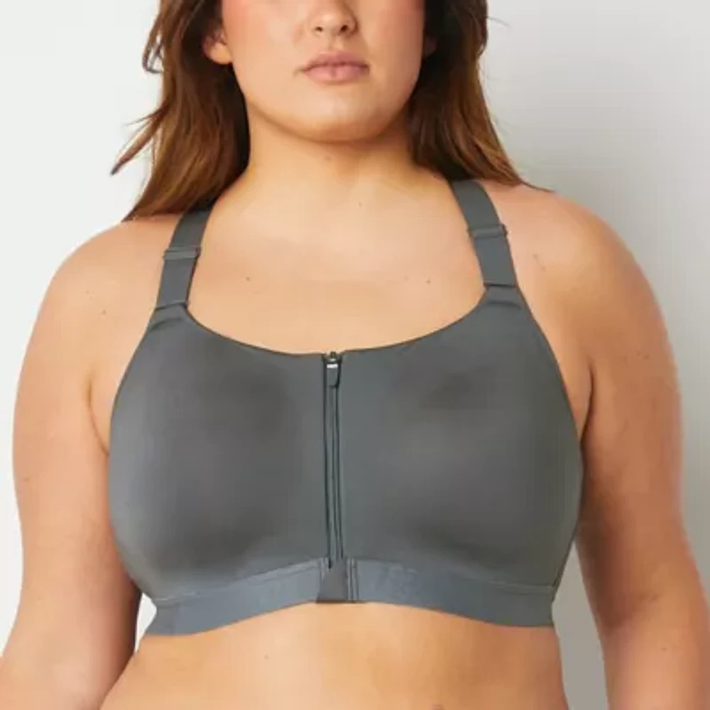 Xersion Medium Support Racerback Sports Bra Plus