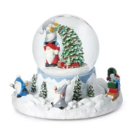 Roman 5.7" Gnome Dome Plays Music Christmas Tabletop Decor