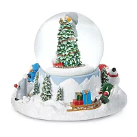 Roman 5.7" Gnome Dome Plays Music Christmas Tabletop Decor