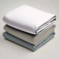 Gaiam® Relax 100% Cotton Garment Washed 4pc Sheet Set