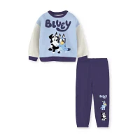 Toddler Boys 2-pc. Fleece Bluey Pant Set