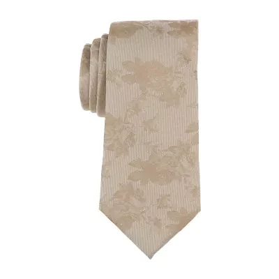 J. Ferrar Darnell Floral Striped Ties