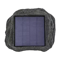 Victrola Outdoor Wireless Bluetooth Solar Rock Connect Speaker