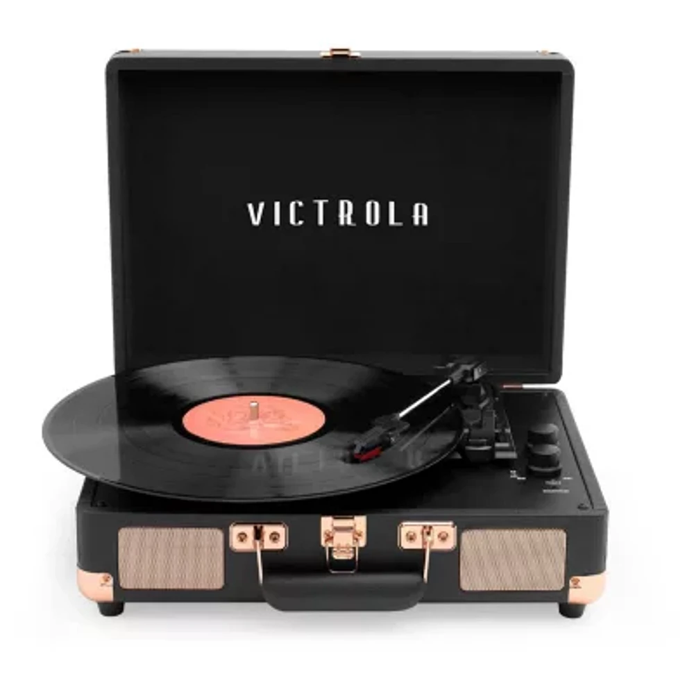 Victrola Journey Bluetooth Suitcase Record Player With 3-Speed Turntable