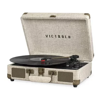 Victrola Journey Bluetooth Suitcase Record Player With 3-Speed Turntable