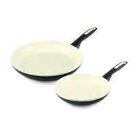 GreenPan Rio Ceramic 2-pc. Aluminum Dishwasher Safe Non-Stick Cookware Set