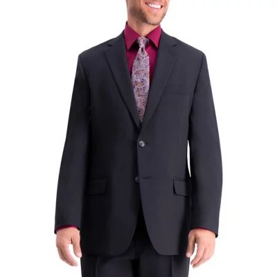  Haggar® Travel Performance Heather Twill Tailored Suit Separates Reg Fit Jacket