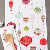 Design Imports Xmas Trimmings 2-pc. Dish Cloths