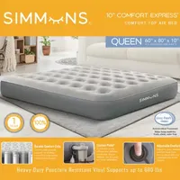 Beautyrest Simmons 10 Comfort Express Air Mattress