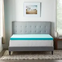 Dream Collection By Lucid 3 inch Gel Mattress Topper