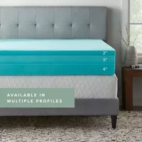 Dream Collection By Lucid 3 inch Gel Mattress Topper