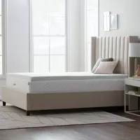 Dream Collection By Lucid 2 inch Gel Covered Mattress Topper