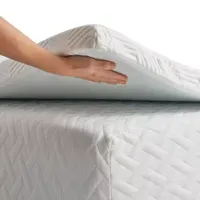 Dream Collection By Lucid 2 inch Gel Covered Mattress Topper