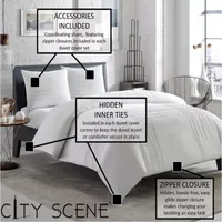 City Scene Duvet Cover Set