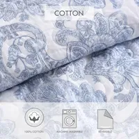 Stone Cottage Field Of Paisley Quilt Set