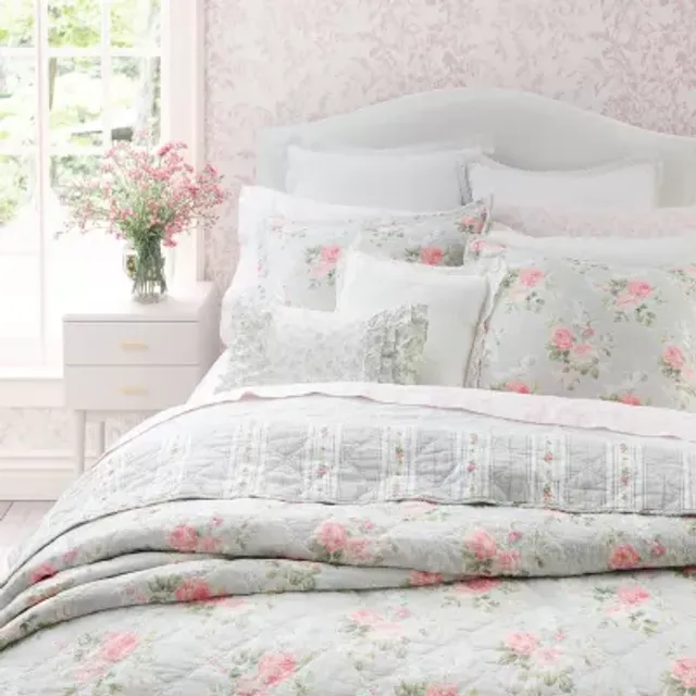 Laura Ashley Amberly Quilt Set