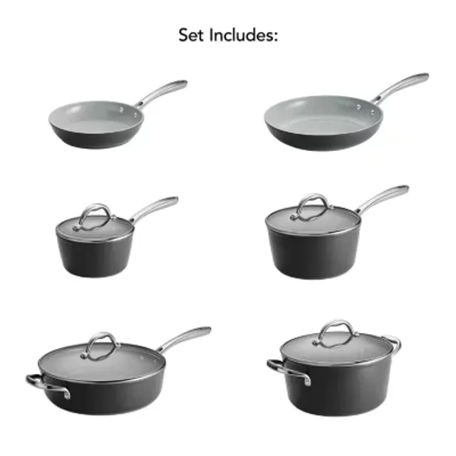 Denmark Celebrations 10-Piece Stainless Steel Cookware Set