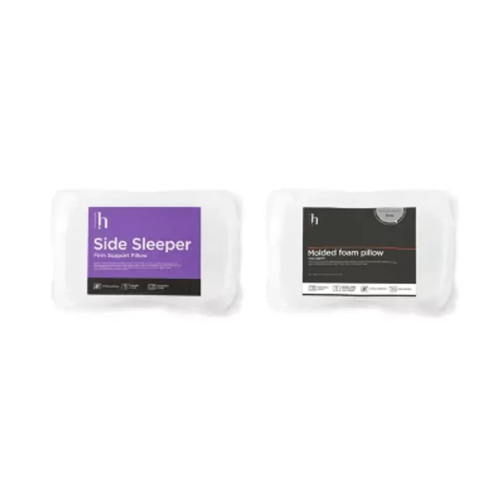 Home Expressions Molded Foam Firm Support Pillow