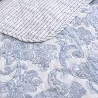 Stone Cottage Field Of Paisley Quilt Set