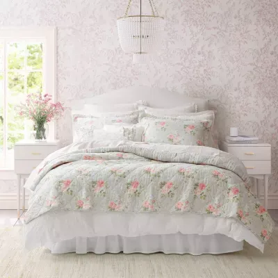 Laura Ashley Melany Quilt Set