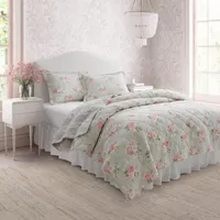 Laura Ashley Melany Quilt Set