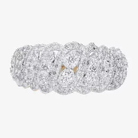 G-H / Si1-Si2) 3/4 CT. T.W. Lab Grown White Diamond 10K Gold Band