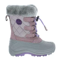 Totes Big Girls Jenny Waterproof Insulated Flat Heel Winter Boots