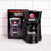 Uncanny Brands Dungeons & Dragons Single Cup Coffee Maker With Mug