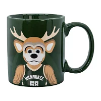 Uncanny Brands NBA Milwaukee Bucks Bango Mascot Mug Warmer With Mug - Auto Shut On/Off