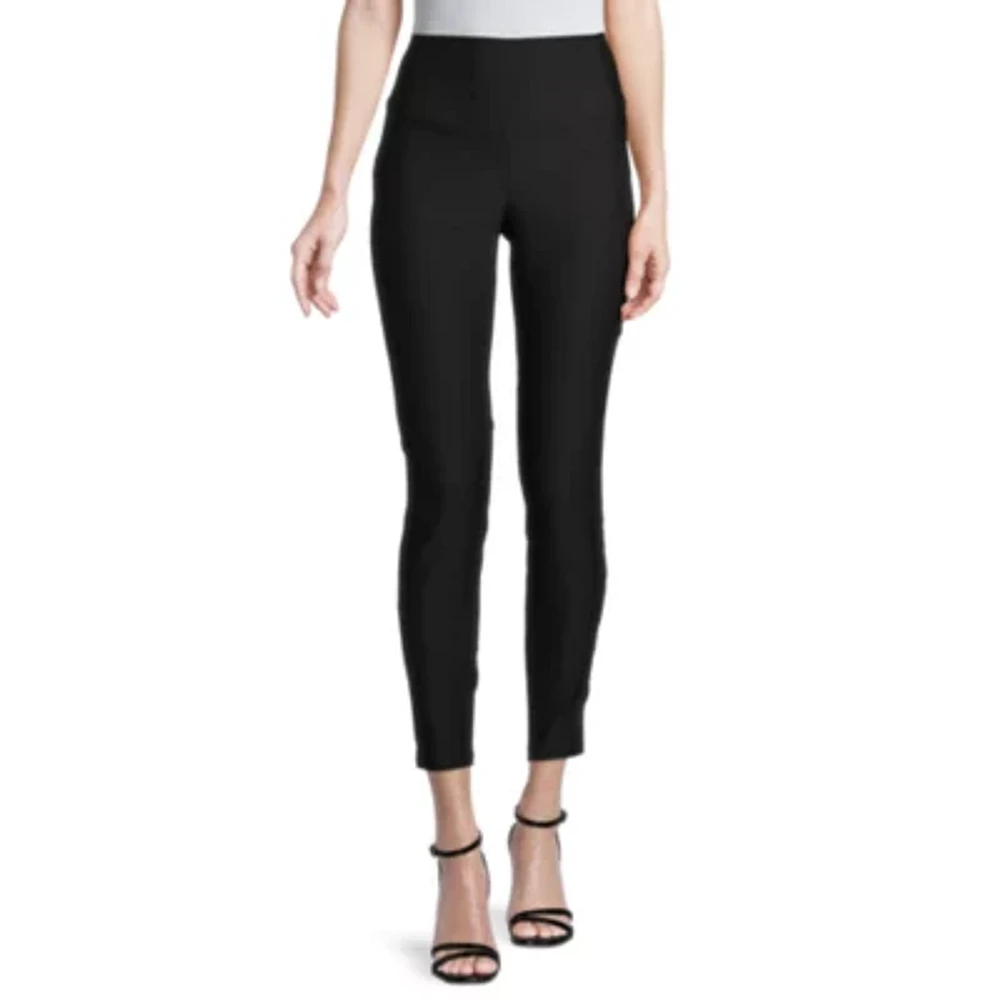 Worthington Womens Mid Rise Skinny Pull-On Pants