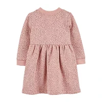 Carter's Baby Girls Long Sleeve Fitted Sleeve A-Line Dress