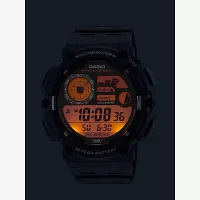 Casio Mens Digital Green Strap Watch Ws1500h-3bv