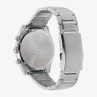 Casio Mens Silver Tone Stainless Steel Bracelet Watch Efb730d-1av