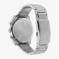 Casio Mens Silver Tone Stainless Steel Bracelet Watch Efb730d-2av