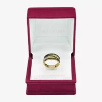 Sparkle Allure Crystal 14K Gold Over Brass Band