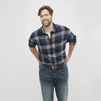 The Foundry Big & Tall Supply Co. Mens Long Sleeve Flannel Shirt