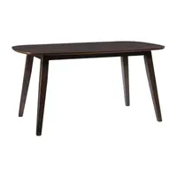 Corliving Tiffany Dining Collection Rectangular Wood-Top Dining Table